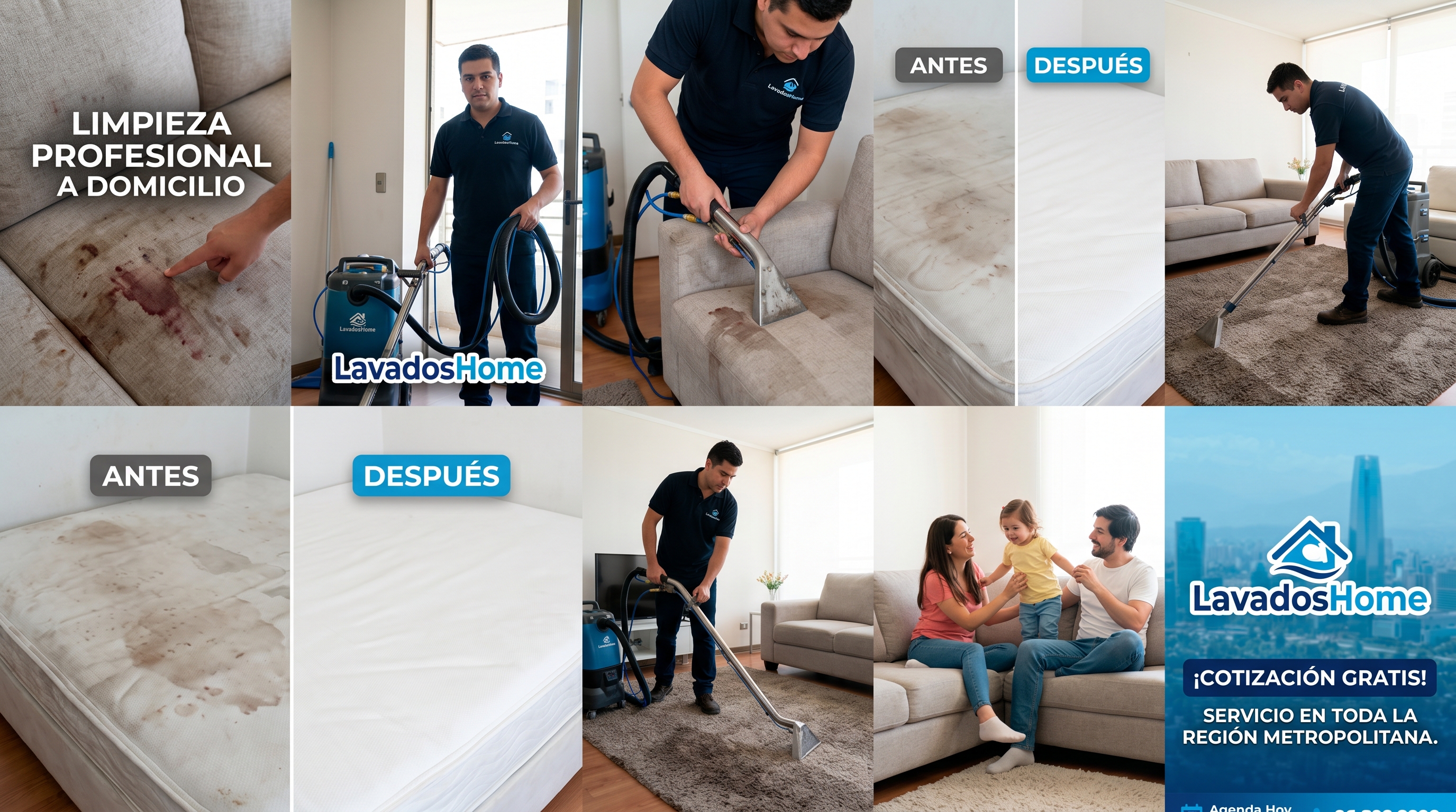 Lavados Home limpieza profesional